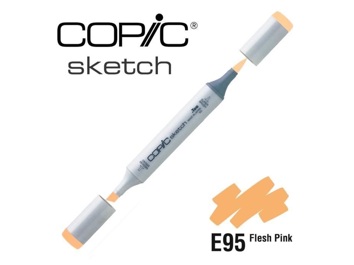 Rotulador - Copic - Sketch E95 Carne Rosa Beige - Punta Fina - Indeleble - Opaco