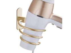 Soporte de aluminio de 210 cm para secador de pelo, baño, P Ara Pa GOKOCO
