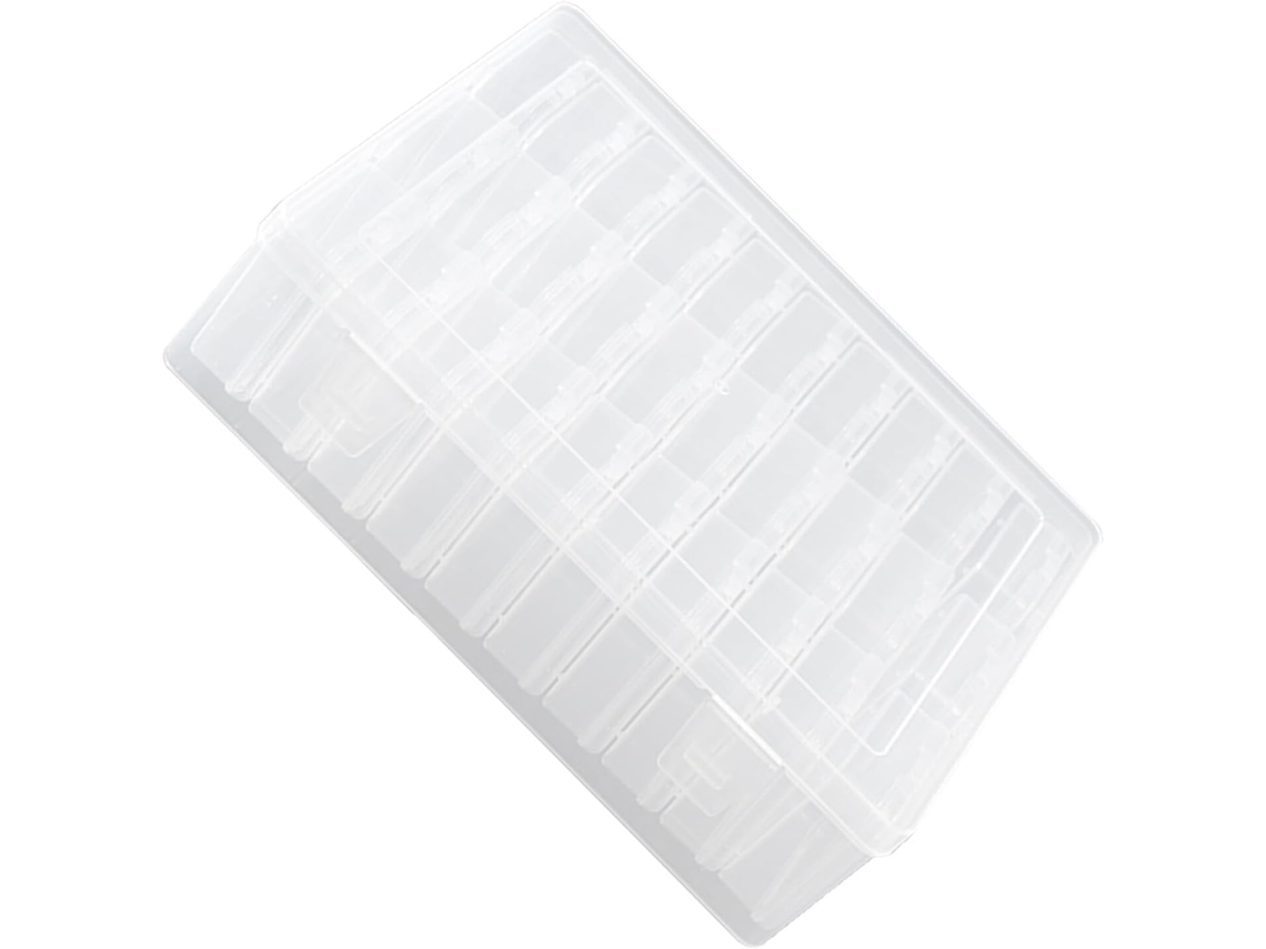 Caixa Organizadora De Miçangas De Plástico Nuobesty Com 30 Compartimentos Removíveis, Tamanho Grande.