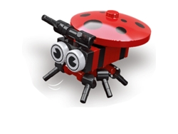 (Estilo 7) Bloques de construcción educativos, insectos, compatibles con Lego, material ABS, no requieren pilas.