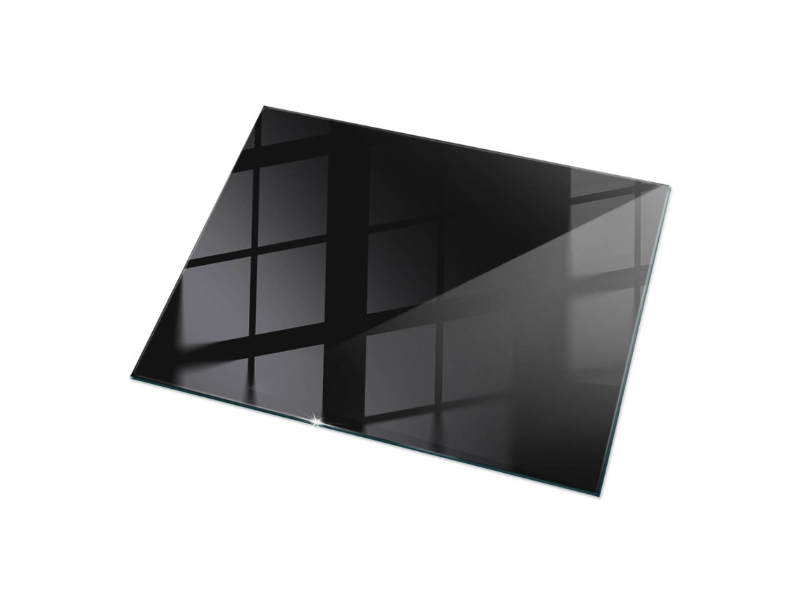 Tapa De Mesa Rectangular Espelharte (120x80 Cm - Color Negro Liso - Negro)