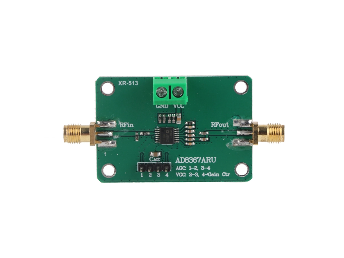 Amplificador De Frecuencia Intermedia (fi) Con Control Automático De Ganancia 0,1-500mhz 2,7-5,5v 45db