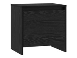 Mesilla de noche de roble negro 45 x 34 x 44,5 cm MAISON EXCLUSIVE