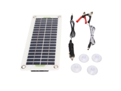 Panel Solar Policristalino Portátil De 12 V Y 30 W, Resistente Al Agua, Con Conexión Usb Para Coche, Furgoneta, Barco, Caravana Y Autocaravana.