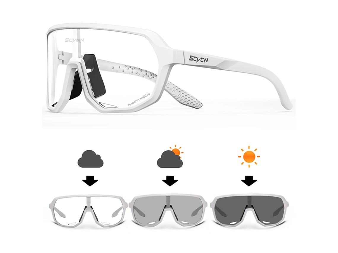 Gafas de ciclismo fotocromáticas unisex MDUG con protección UV400 (estilo 15)