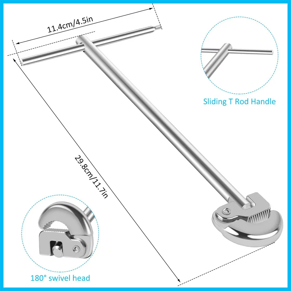 Llave para fregadero ajustable (180 grados)