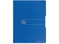 Portafólio HERLITZ 11207347 Azul (A4 - Polipropileno)