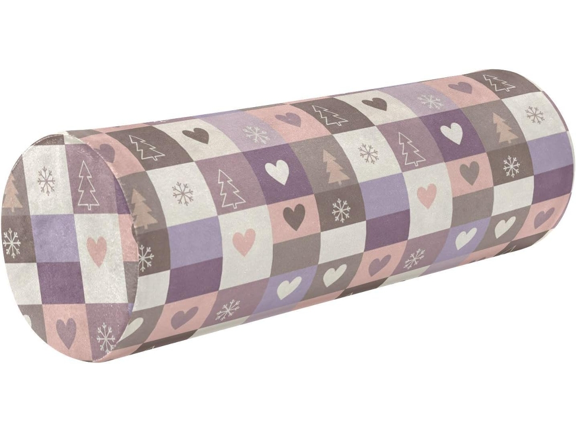 Almohada Cervical Cilíndrica Frodotgv Espuma Viscoelástica: Viscoelástica Anchobrsoporte Soporte