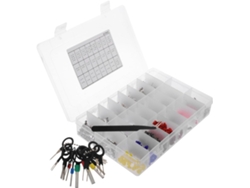 Kit De 700 Conectores Eléctricos Para Automóviles Con Terminales De Aleación Y Plástico.
