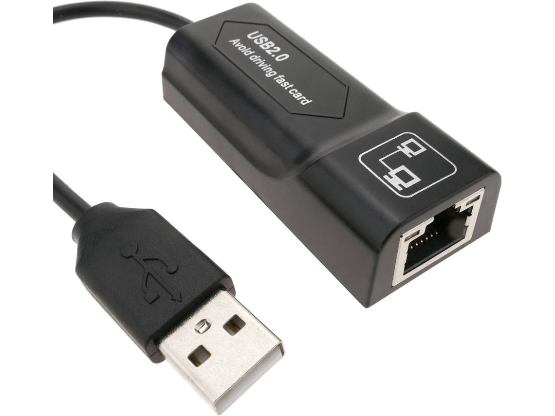Adaptador de red BEMATIK Ethernet 1Gb 10/100/1000 Mbps para USB 2.0