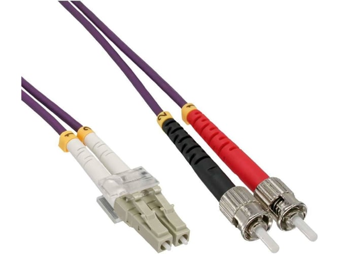 Cable de Fibra Óptica INLINE (7.5 m - Morado)