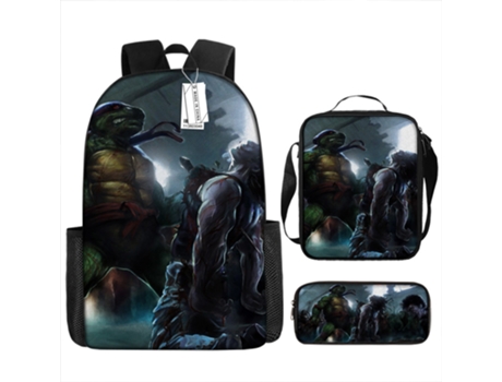 Conjunto de tres piezas de Mochila KOHREE Teenage Mutant Ninja Turtles