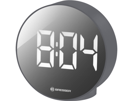 Reloj Despertador BRESSER 8010071QT5WHI Gris