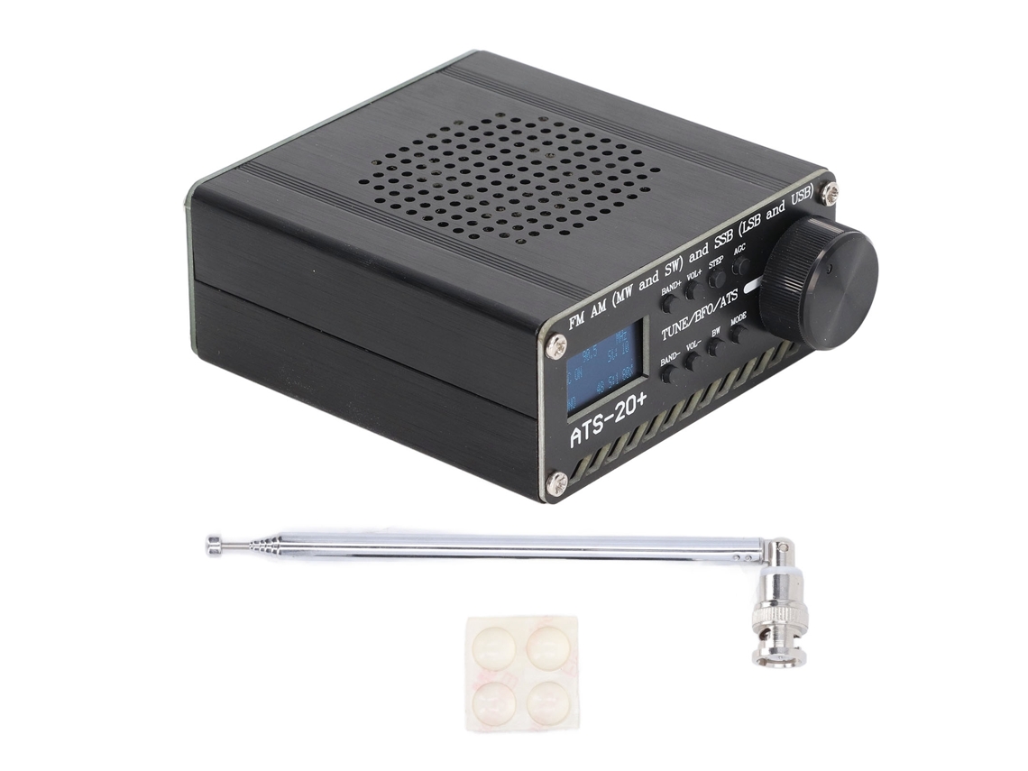 Receptor De Radio Portátil De Banda Completa Con Pantalla De 0,96 Pulgadas, Interfaz Sma, Fm/am