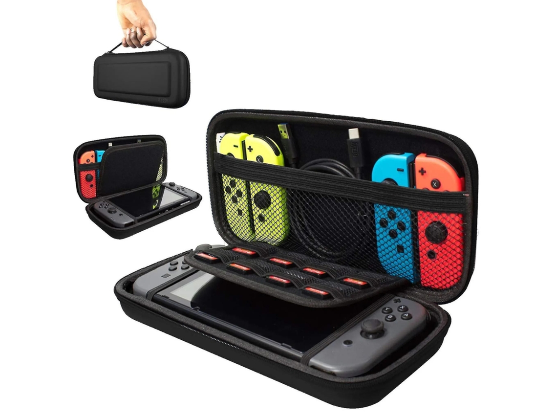 Nintendo Switch Y Consola New Switch Oled - Negra (solo Funda Protectora)