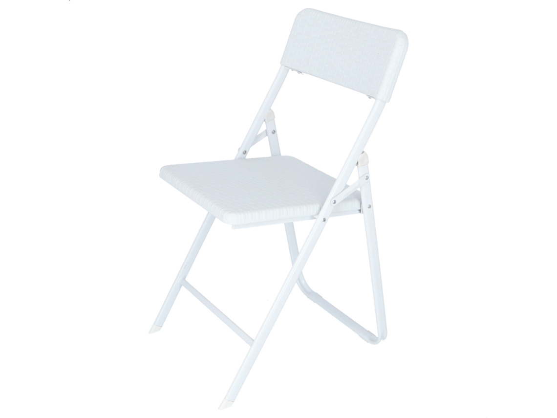 MUEBLEAR - Silla Delta Plegabale Blanca 42,5x81x50