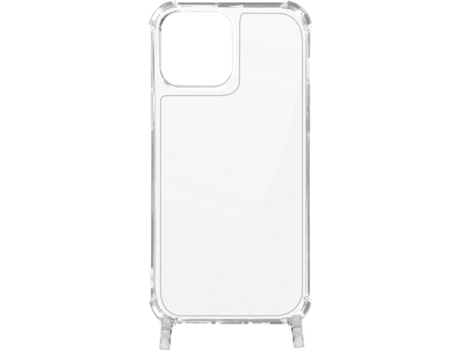 Carcasa iPhone 12 Pro Max AVIZAR Anillo Personalizable con Bisutería Transparente