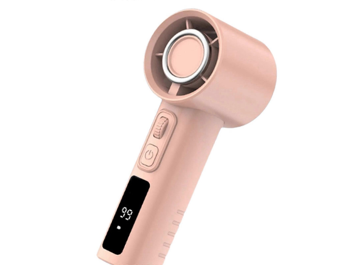 Ventilador de escritorio compacto y práctico, cómodo y fácil de usar, con pantalla digital. MDUG