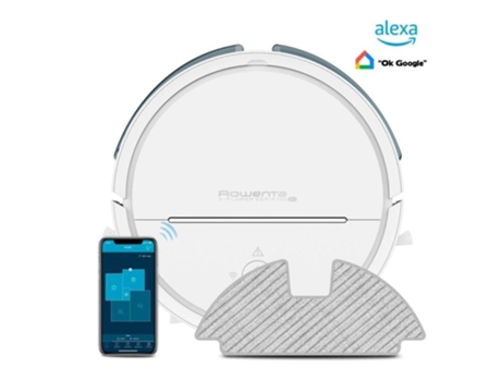 Robot Aspirador ROWENTA X-Plorer Serie 120 Ai/ Friegasuelos/ Autonomía 120 Min/ Control Por Wifi