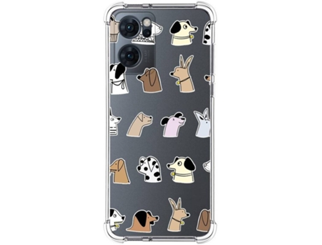 Carcasa para Oppo Find X5 Lite 5G TUMUNDOSMARTPHONE Dibujos Antigolpes Perros Multicolor