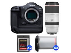 Canon Eos R3 + Rf 100-500mm F/4.5-7.1 L Is Usm + 2 Sandisk 256gb Extreme Pro Cfexpress Type B + 2 Canon Lp-e19 + Ebook Pricedirect