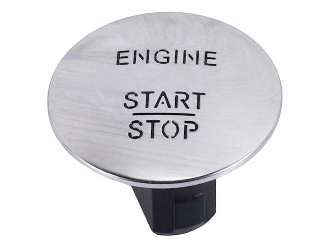 Botón De Arranque Sin Clave Keyless Go Para Mercedes-benz 2010-2014 (2215450714, 33161207) Plata