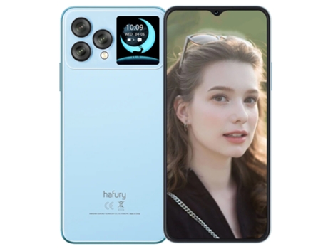 Smartphone 4G CUBOT HAFURY V1 16GB(8+8) 256GB 6.58” Azul