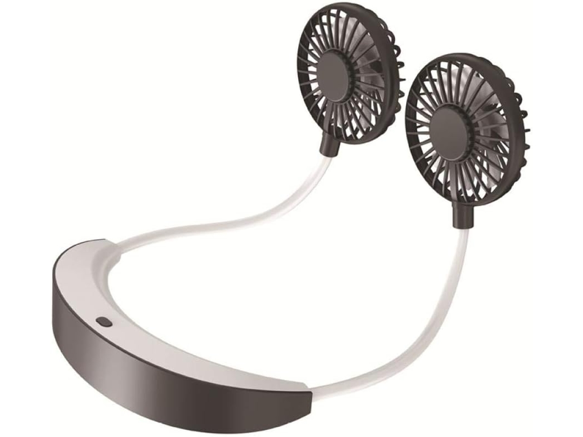 Mini Ventilador Portátil Para El Cuello Mini Usb Manos Libres Deportes - Naranja (naranja) 5200