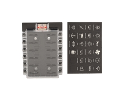 Caja De Fusibles De Cuchilla Impermeable Atc Ato De 12 Vías Para Vehículos, Barcos, Automóviles Y Casas Rodantes De 12 A 36 V Cc