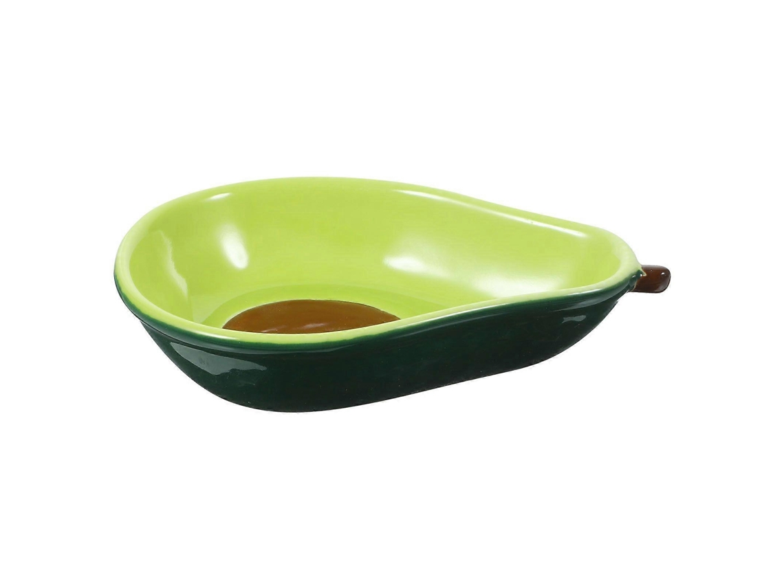 Cuenco En Forma De Aguacate, Plato De Cerámica, Cuenco De Cerámica Para Snacks, Cuenco Para Almacenar Frutas Y Alimentos Webake