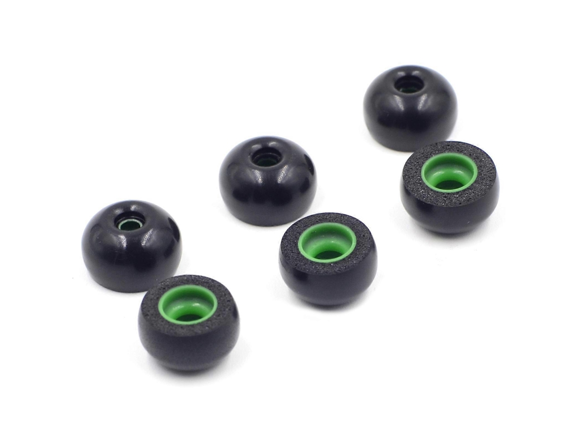 6 almohadillas de espuma viscoelástica para auriculares inalámbricos Jabra Elite 65T TWS y Sony WF-1000XM3 Medium
