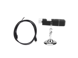 Microscopio Digital Inalámbrico Wifi 1000x 2mp Hd Usb Con Lupa Para Iphone/android, Luz Led Y Soporte Metálico.