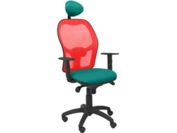 Silla de Escritorio Operativa PYC Jorquera C Verde R (Brazos Ajustables - Malla)