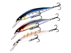 Lures De Pesca 11cm 29g Minnow Duro Imitación Ojos 3d Anzuelos Dobles Para Agua Salada