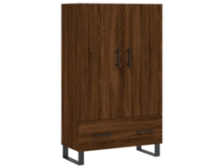 Maison Exclusive - Aparador Alto Madera De Ingeniería Roble Marrón 69,5x31x115 Cm