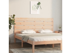 Cabecero Madera Maciza De Pino 150x3x80 Cm