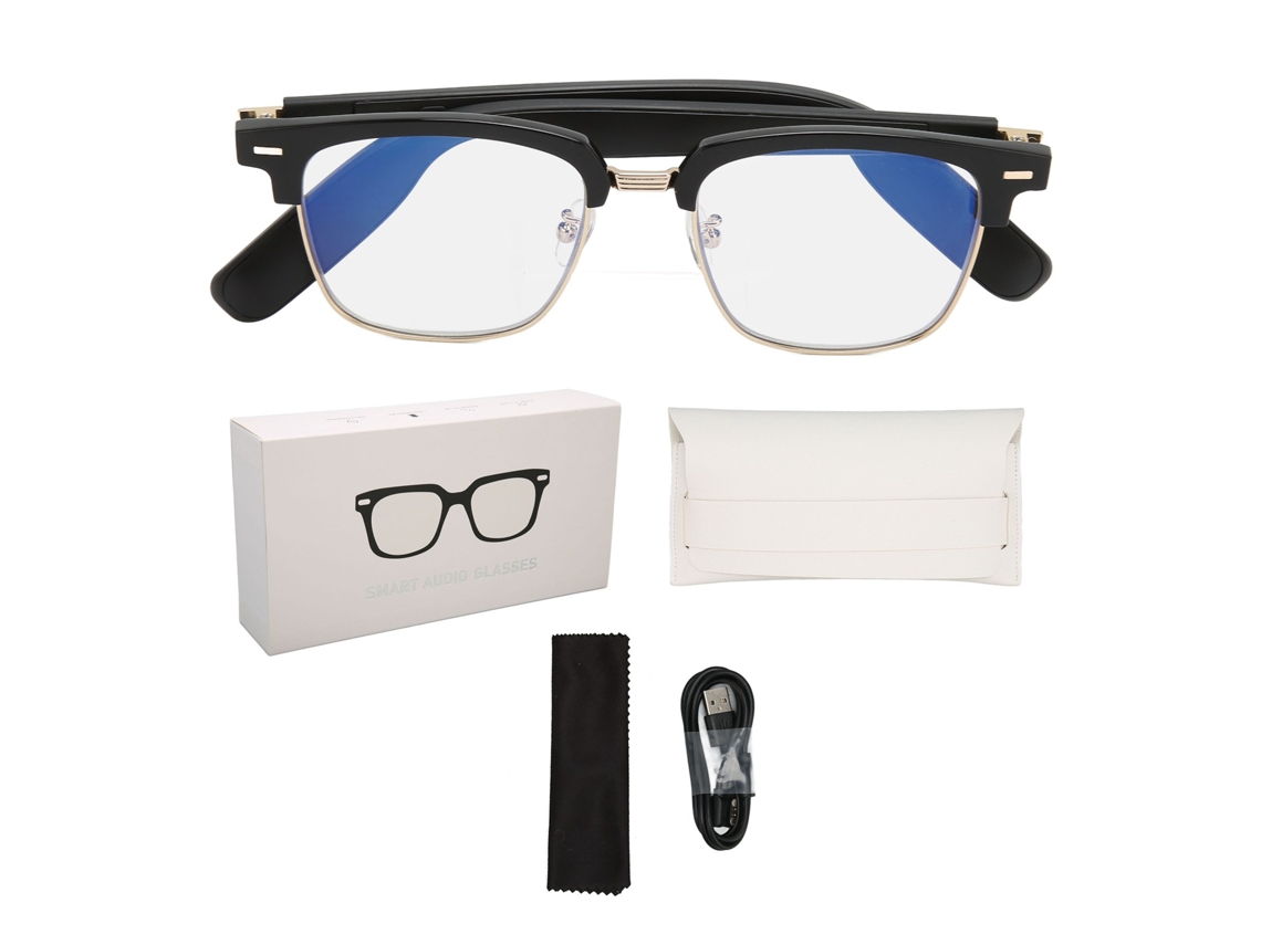 Gafas inteligentes (bloqueo de luz azul, llamadas manos libres)