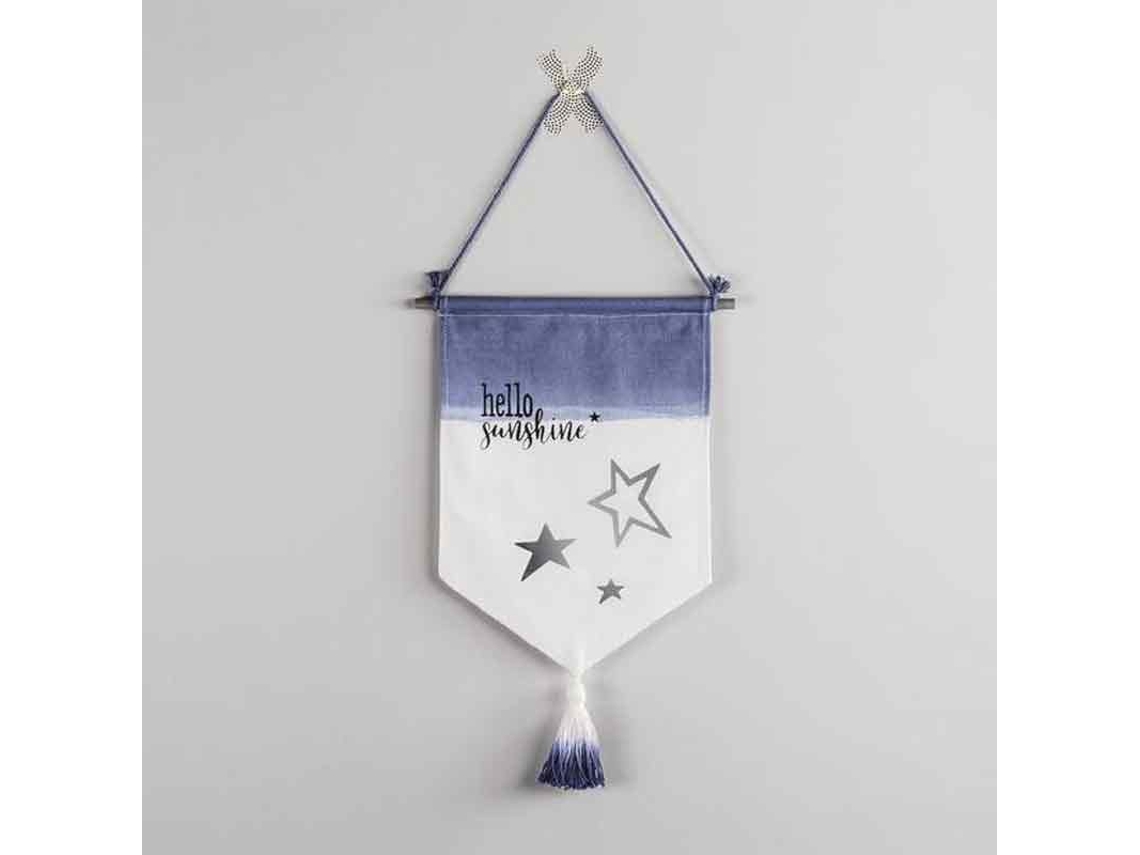 Banderín de tela para colgar 29 x 24 cm