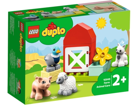LEGO Duplo: Cuidado De Animales De Granja - 10949 (Edad Mínima: ‍2 - 11 piezas)
