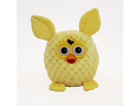 15Cm Mascotas Electrónicas Furby Que Habla Muñeca Interactiva de Peluche de Búho Amarillo