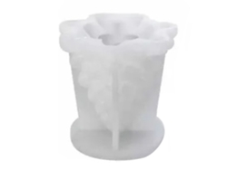 Molde De Silicona 3d Para Velas Con Forma De Árbol De Navidad, Reutilizable Para Manualidades.