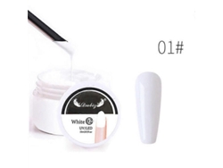Gel de construcción rápida para uñas de 15 ml, punta de extensión de uñas, manicura LED UV, gel artístico DIY GOKOCO