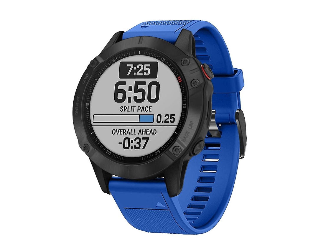 Correa de silicona de repuesto para reloj inteligente Garmin Fenix ​​5 Ly Ebike