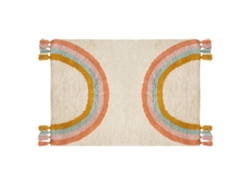 Alfombra algodón beige 100x150cm MUEMUE