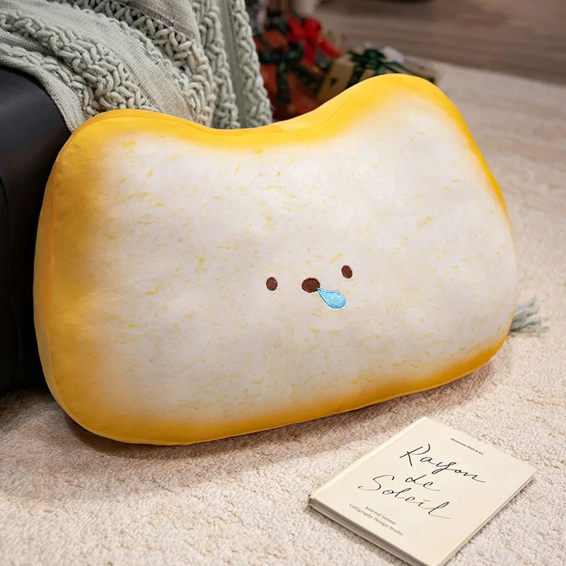 (oso Mocoso 45 Cm) Cojín De Sofá Con Forma De Pan Tostado Para Adultos