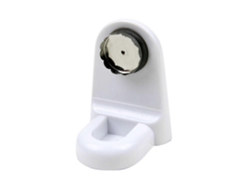 Jabonera magnética para baño y cocina, dispensador de jabón de pared Rosewell (blanco)