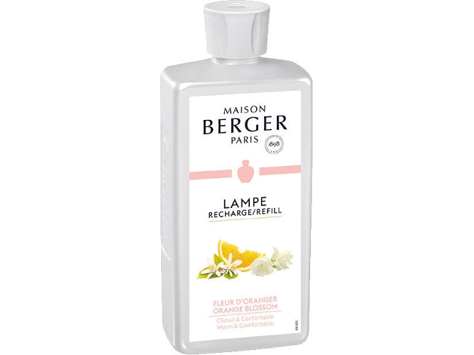 Fragancia MAISON BERGER Paris Lampe Recharge Orange Blossom (500 ml 16.9 fl.Oz)