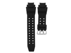 Correa de reloj de cuero sintético negro para GA-1000/1100 GW-4000/A1100 G-1400