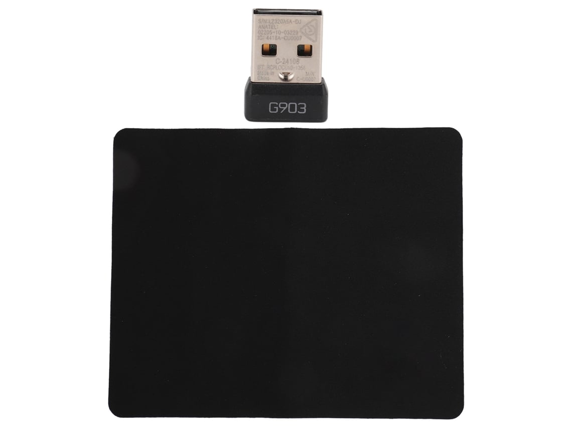 Adaptador Receptor Usb Sem Fio 2.4g Para Mouse Logitech Gpw G903 Com Mouse Pad Plug And Play
