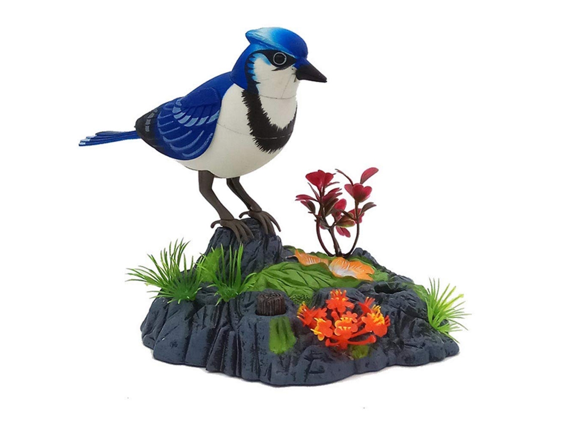Repetidor Electrónico De Pájaros Con Forma De Loro Parlante Y Sensor De Movimiento - Juguete Para Niños